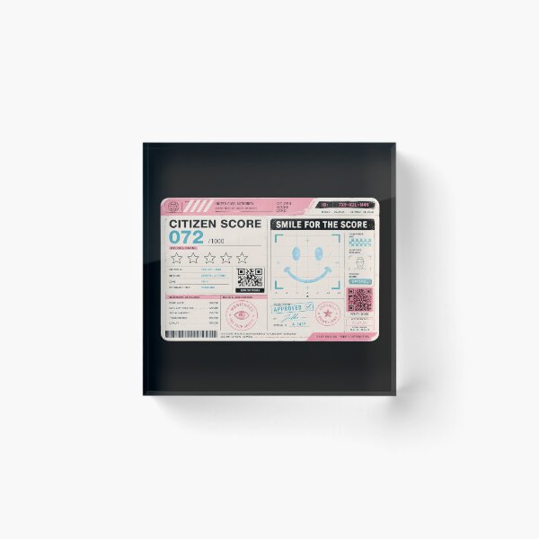 Item preview, Smile Index Social Rating Card designed and sold by agearb.