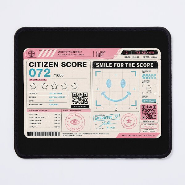 Item preview, Smile Index Social Rating Card designed and sold by agearb.