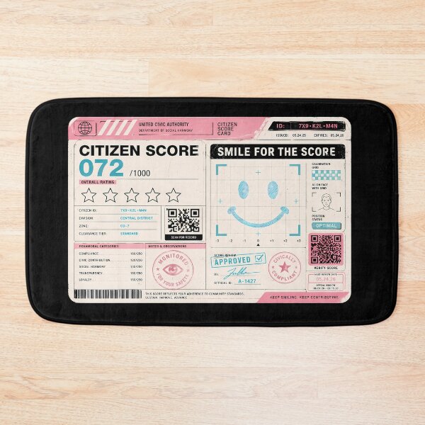 Item preview, Smile Index Social Rating Card designed and sold by agearb.