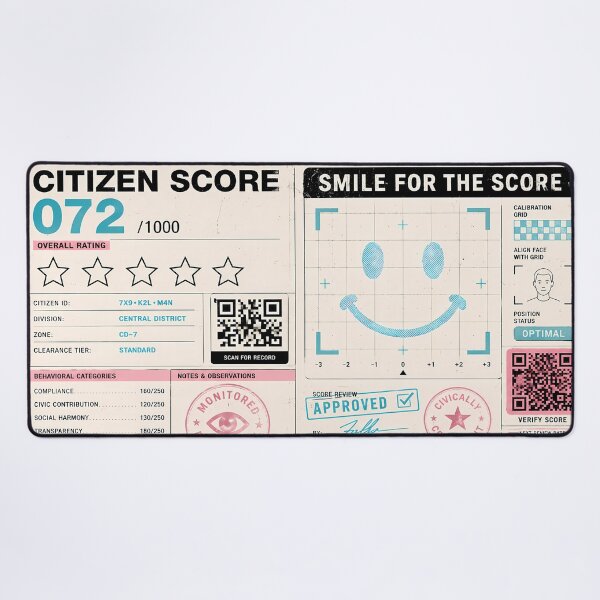 Item preview, Smile Index Social Rating Card designed and sold by agearb.