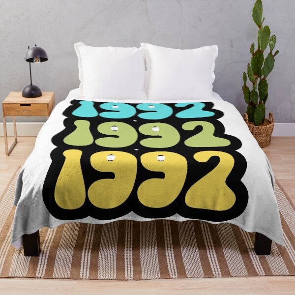 Item preview, 1992 Retro Birthday Typography Design designed and sold by variant designer.