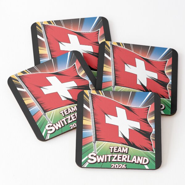 Item preview, Team Switzerland 2026 Fan Flag V4 designed and sold by DBWStudios.