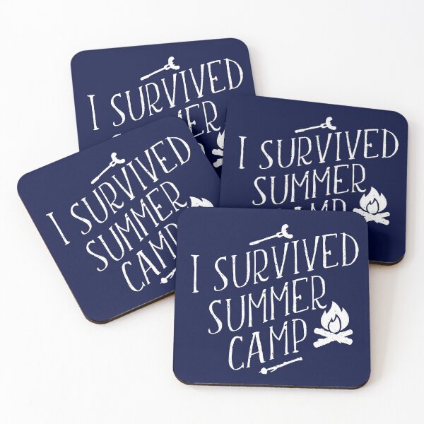 Item preview, Summer Camp Survivor Funny Quote designed and sold by CreativeTwins.