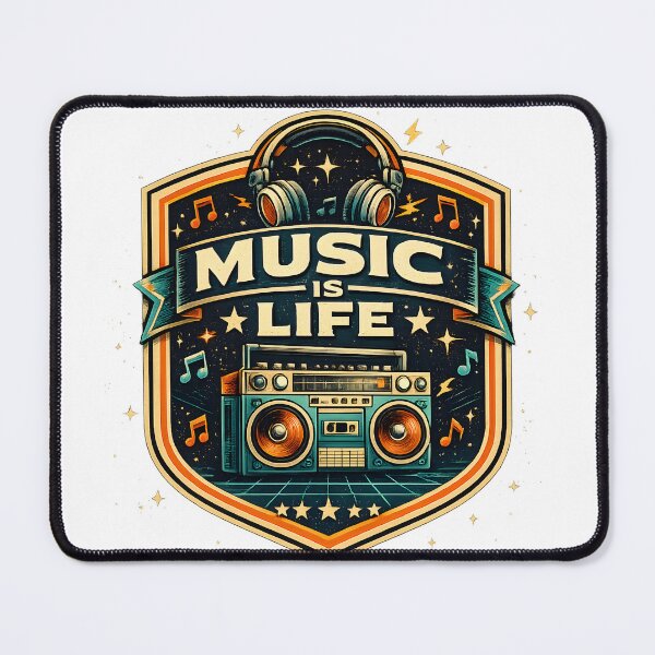 Item preview, Music Is Life designed and sold by PatiImagination.