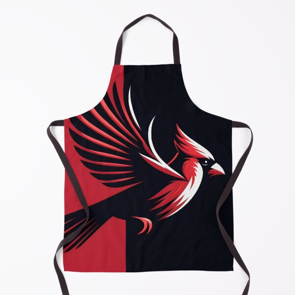 Item preview, Bold Cardinal In Flight Red Gradient Wings Art designed and sold by PandaTShirtShop.