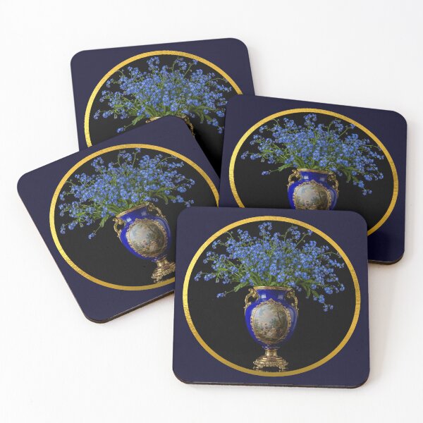 Item preview, Forget-me-nots.  Round. designed and sold by moths-minor.