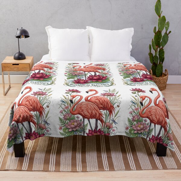 Item preview, Botanical Elegance Pink Flamingo designed and sold by Sovereign Supply Co..