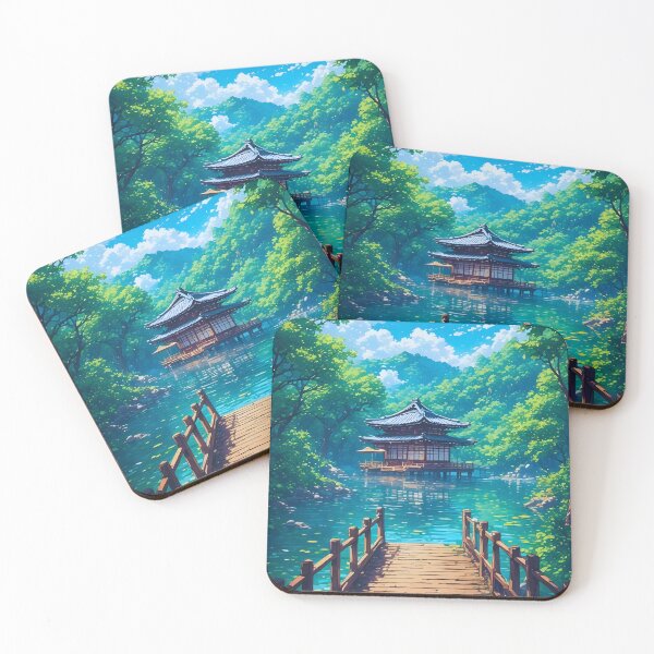 Item preview, (Seijaku no Kohan) -  Lakeside Serenity designed and sold by ZenGrooves.
