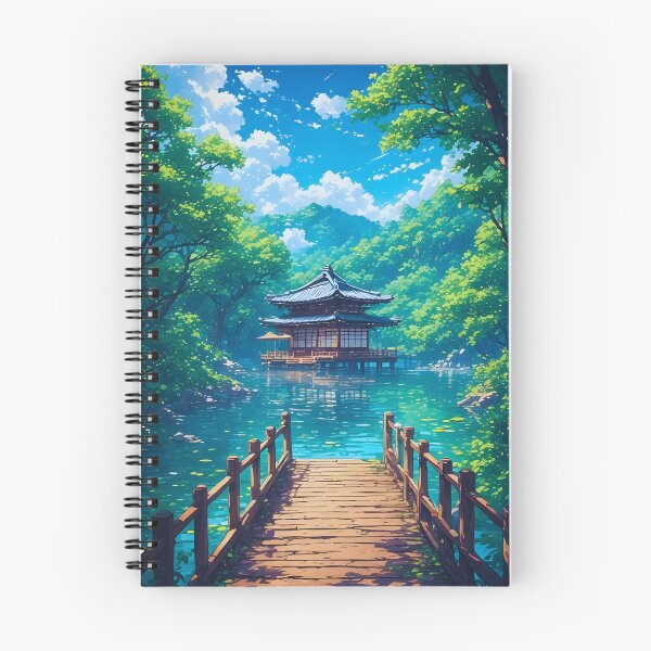 Item preview, (Seijaku no Kohan) -  Lakeside Serenity designed and sold by ZenGrooves.