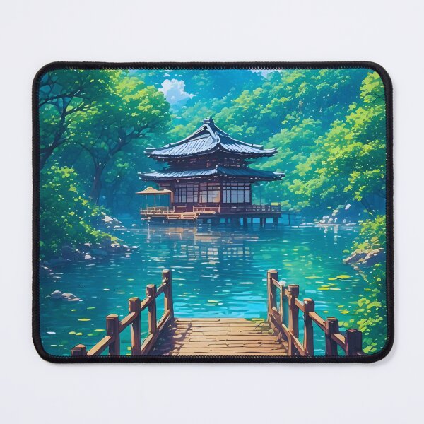 Item preview, (Seijaku no Kohan) -  Lakeside Serenity designed and sold by ZenGrooves.