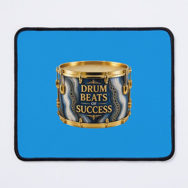 Item preview, Drum Beats of Success – Luxury Sapphire Geode Drum Art designed and sold by annenambiro.