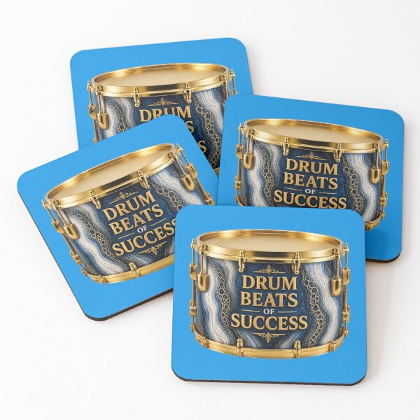 Item preview, Drum Beats of Success – Luxury Sapphire Geode Drum Art designed and sold by annenambiro.