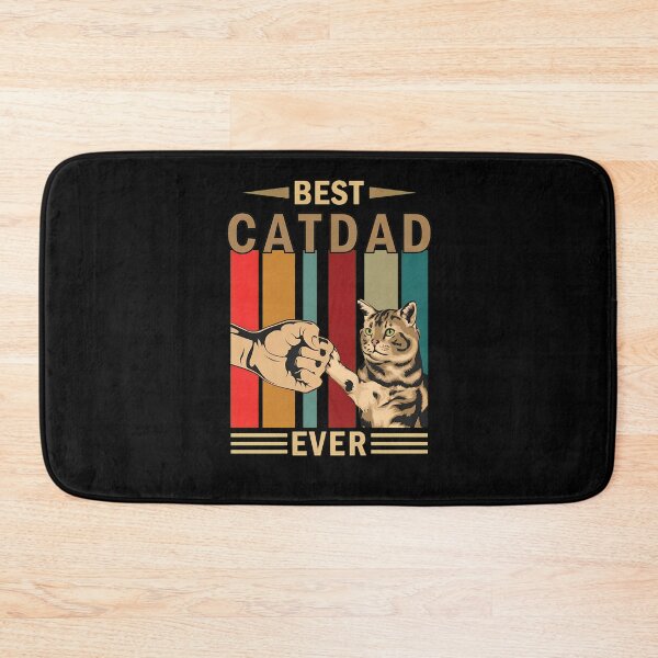 Item preview, Best Catdad Ever Fist Bump T-Shirt designed and sold by StranHabesre51.