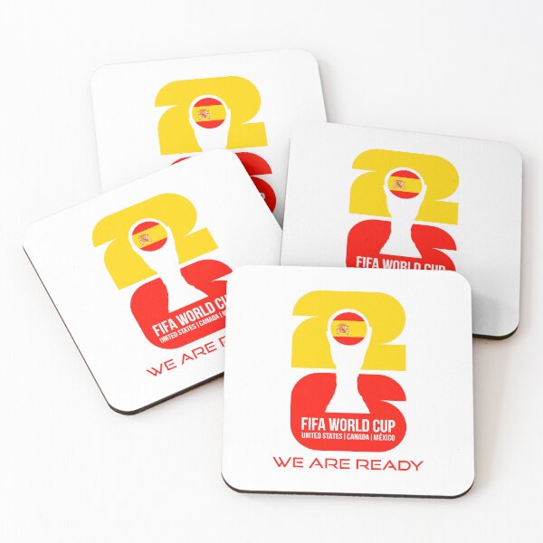 Item preview, Spain World Cup 2026 We Are Ready Trophy Sticker designed and sold by topprinting.