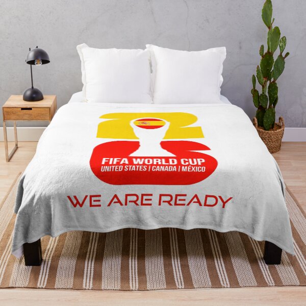 Item preview, Spain World Cup 2026 We Are Ready Trophy Sticker designed and sold by topprinting.