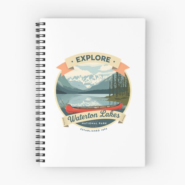 Item preview, Explore Waterton Lakes National Park Outdoor Adventure Nature Lover designed and sold by JonesFlora2025.