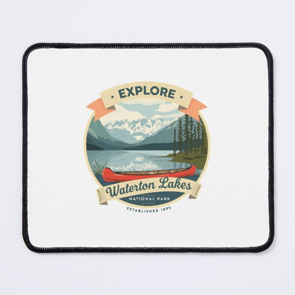 Item preview, Explore Waterton Lakes National Park Outdoor Adventure Nature Lover designed and sold by JonesFlora2025.