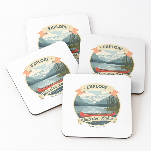 Item preview, Explore Waterton Lakes National Park Outdoor Adventure Nature Lover designed and sold by JonesFlora2025.