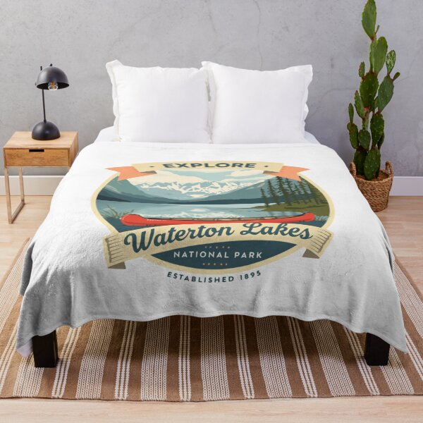 Item preview, Explore Waterton Lakes National Park Outdoor Adventure Nature Lover designed and sold by JonesFlora2025.