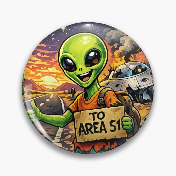 Item preview, Hitchhiking to Area 51 designed and sold by Freak Dimension.