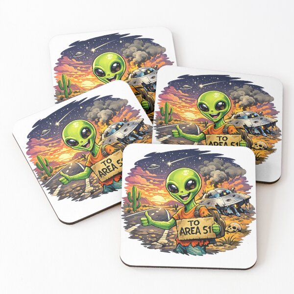 Item preview, Hitchhiking to Area 51 designed and sold by Freak Dimension.