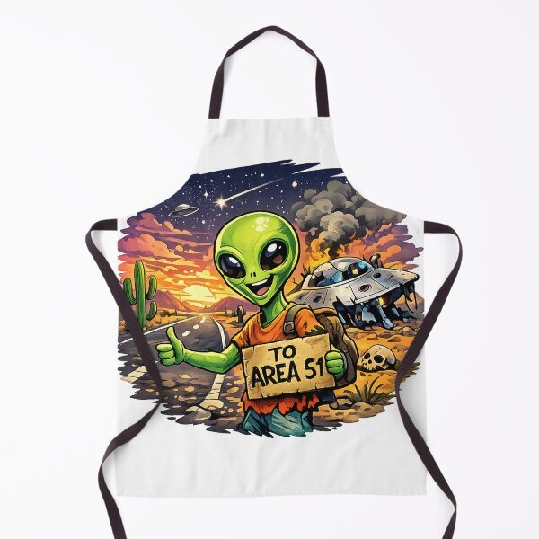 Item preview, Hitchhiking to Area 51 designed and sold by Freak Dimension.