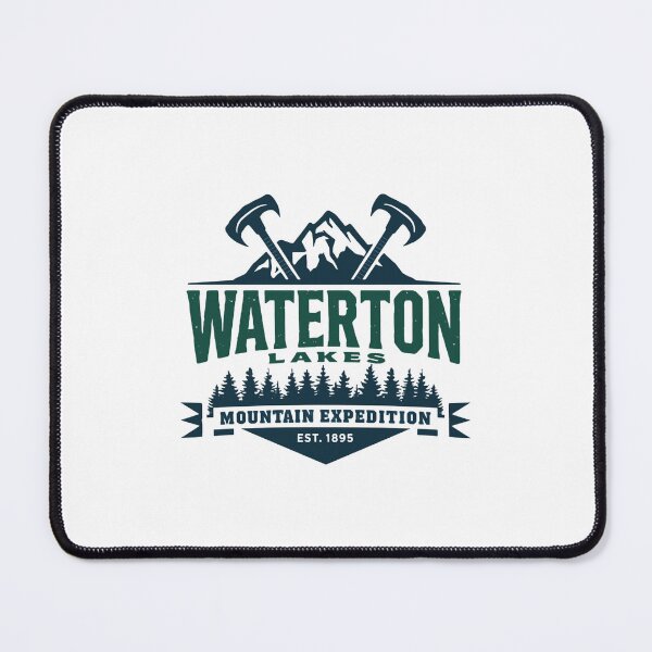 Item preview, Waterton Lakes Mountain Expedition Est. 1895 Outdoor Adventure National Park Travel Hiker designed and sold by JonesFlora2025.