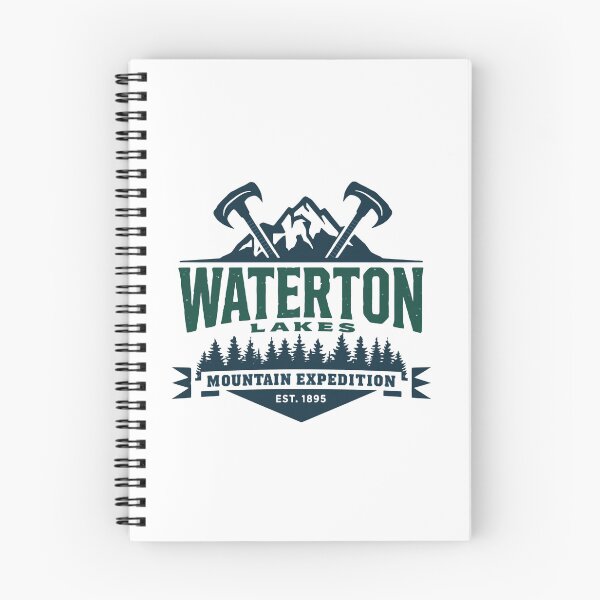 Item preview, Waterton Lakes Mountain Expedition Est. 1895 Outdoor Adventure National Park Travel Hiker designed and sold by JonesFlora2025.
