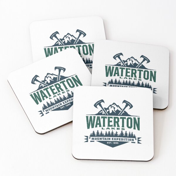 Item preview, Waterton Lakes Mountain Expedition Est. 1895 Outdoor Adventure National Park Travel Hiker designed and sold by JonesFlora2025.