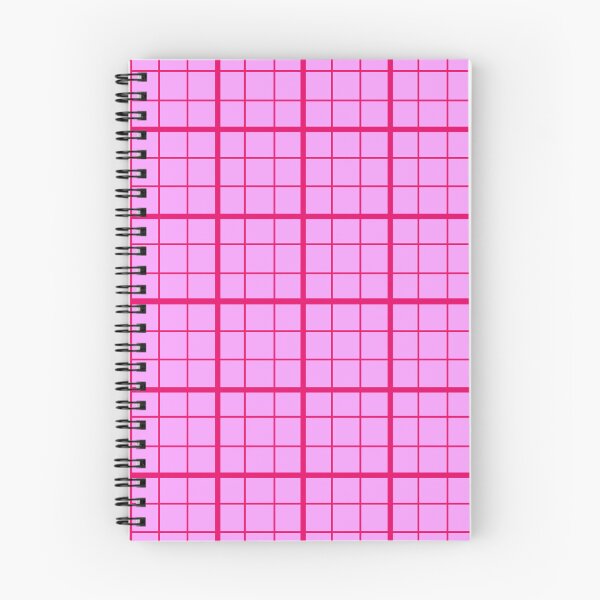 Item preview, Soft Hot Pink Grid Windowpane Check Design  designed and sold by PatternTitan.