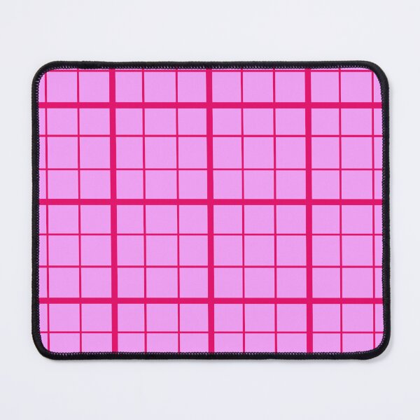 Item preview, Soft Hot Pink Grid Windowpane Check Design  designed and sold by PatternTitan.
