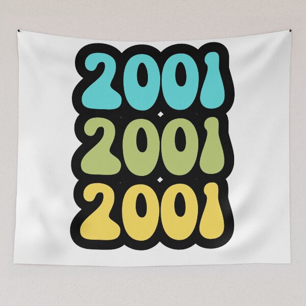 Item preview, 2001 Retro Birthday Typography Design designed and sold by variant designer.