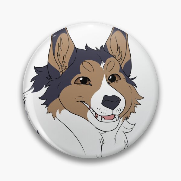 Item preview, Happy Corgi (Black Tricolor) designed and sold by CosmicFatality.