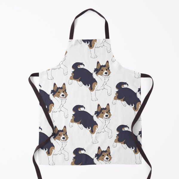 Artikelvorschau, Fröhlicher Corgi (Schwarz-Tricolor) entworfen und verkauft von CosmicFatality.