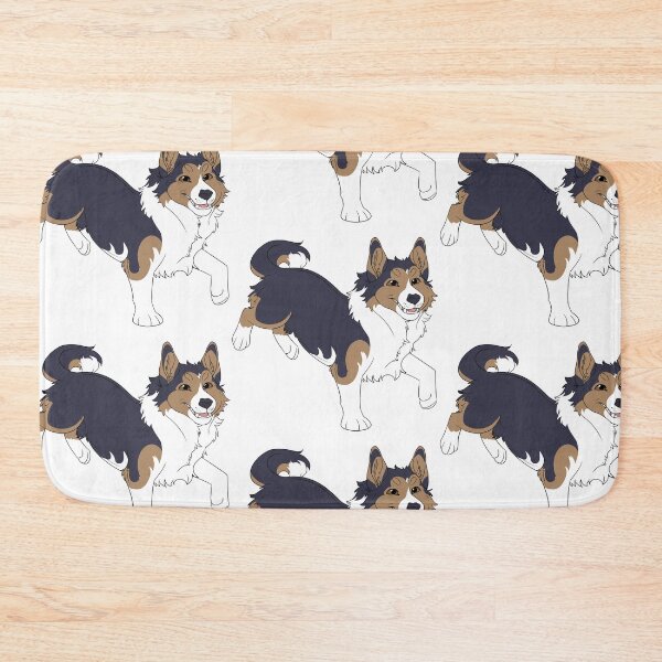 Item preview, Happy Corgi (Black Tricolor) designed and sold by CosmicFatality.