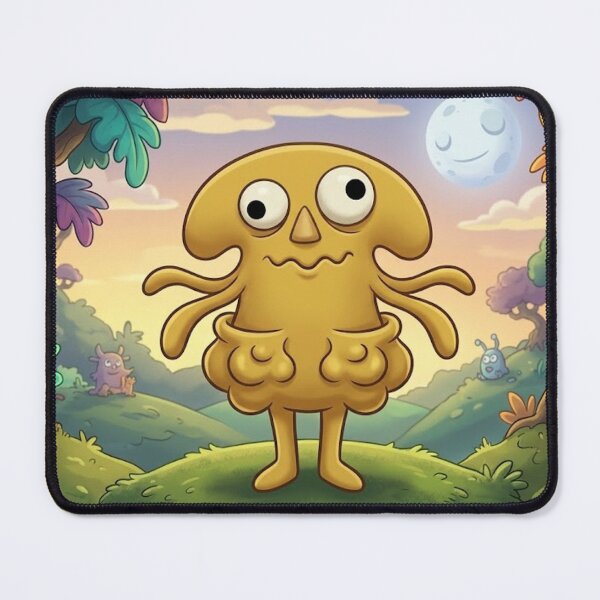 Item preview, Moonlit Golden Cosmic Octo Pop in Enchanted Forest designed and sold by AirCrayons27.