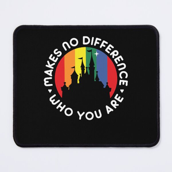 Item preview, Makes No Difference Who You Are Human Rights LGBTQ Rainbow Castle designed and sold by phoebelevine.