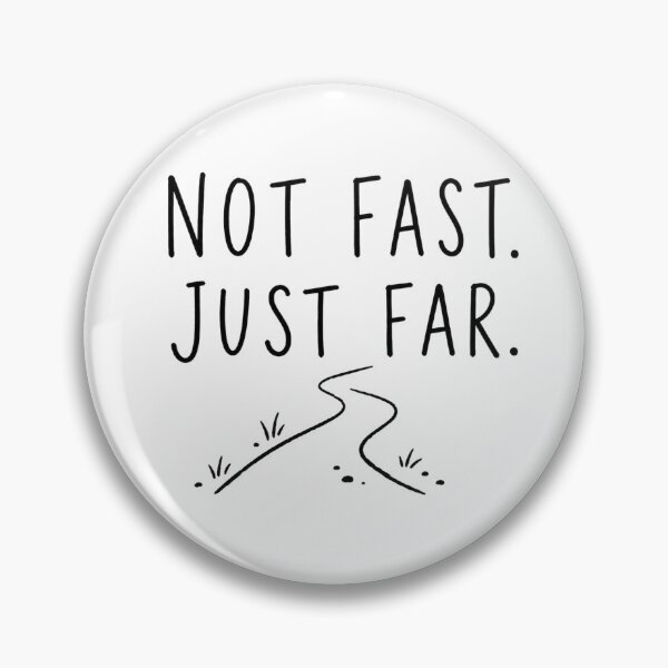 Item preview, Not Fast Just Far | Running Humor designed and sold by Earn Your View Trail Company.