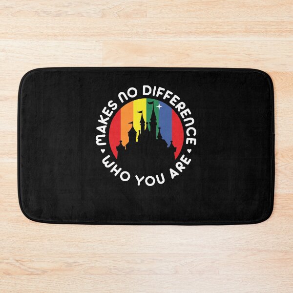 Item preview, Makes No Difference Who You Are Human Rights LGBTQ Rainbow Castle designed and sold by phoebelevine.