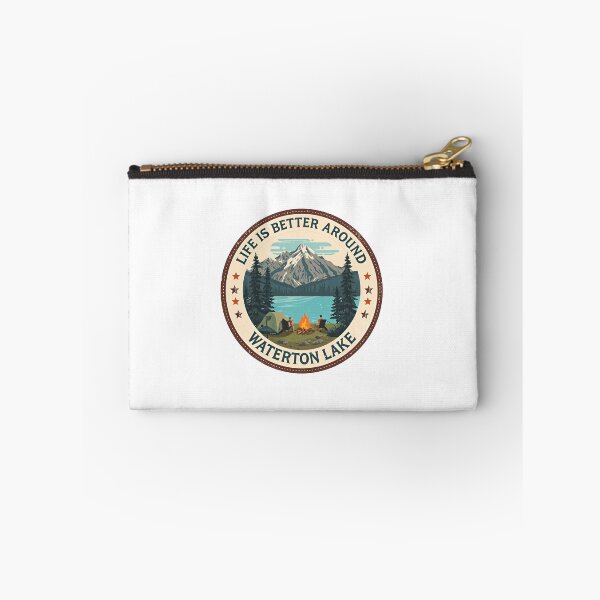 Item preview, Life Is Better Around Waterton Lake Camping Outdoors National Park Traveler designed and sold by JonesFlora2025.