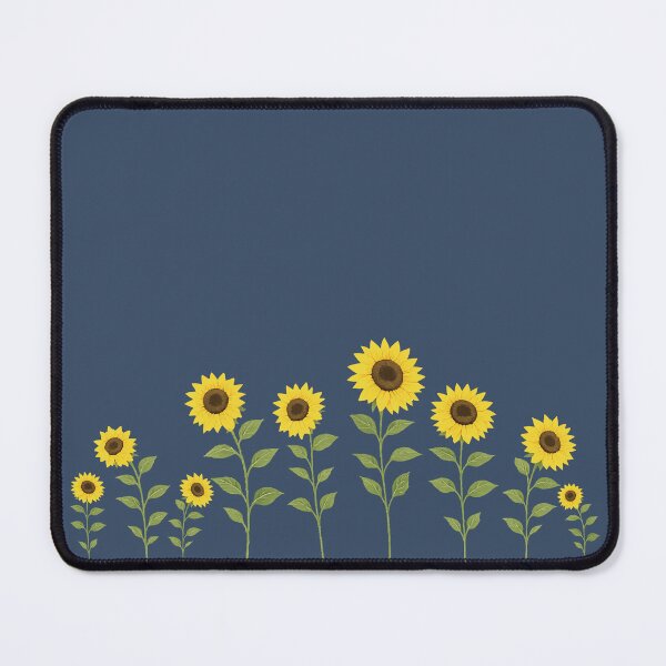 Item preview, Midnight Garden Sunflower Border Aesthetic designed and sold by MOONLIT MIRAGE.
