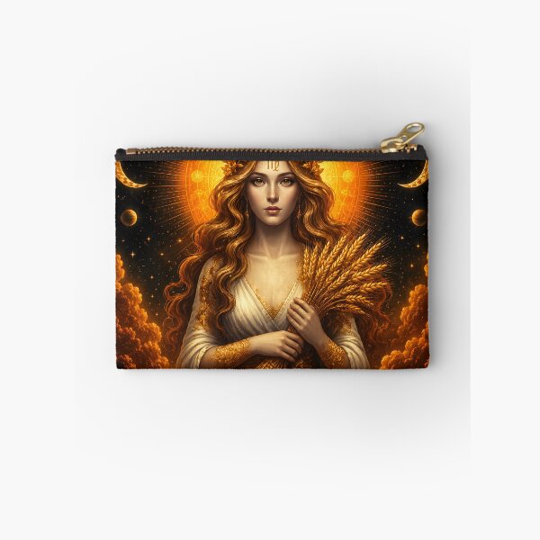 Item preview, Radiant Virgo Goddess Celestial Maiden of the Harvest designed and sold by Clavivs.