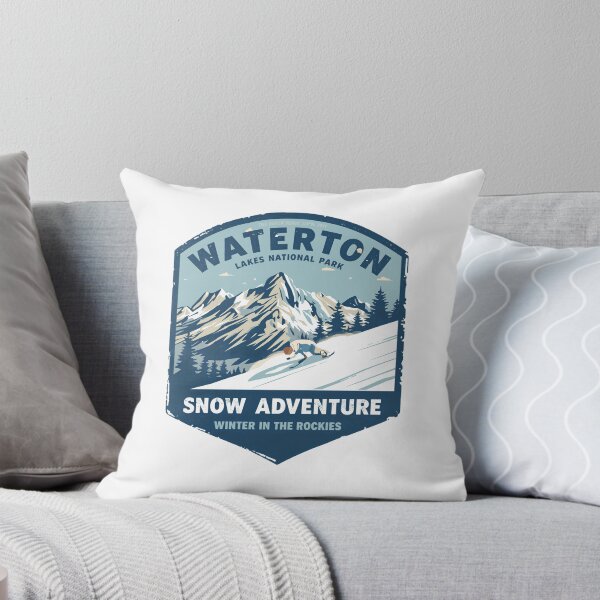 Item preview, Waterton Lakes National Park Snow Adventure Winter In The Rockies Canadian Explorer designed and sold by JonesFlora2025.
