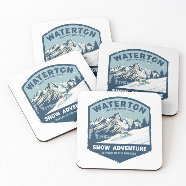 Item preview, Waterton Lakes National Park Snow Adventure Winter In The Rockies Canadian Explorer designed and sold by JonesFlora2025.