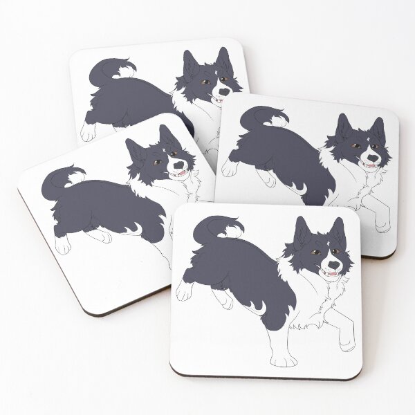 Item preview, Happy Corgi (Black & White) designed and sold by CosmicFatality.