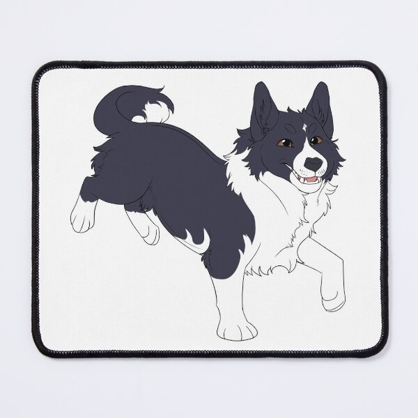 Item preview, Happy Corgi (Black & White) designed and sold by CosmicFatality.