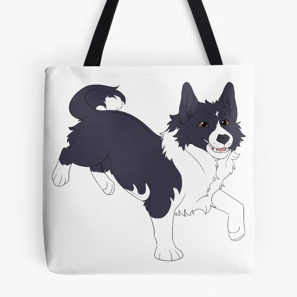 Item preview, Happy Corgi (Black & White) designed and sold by CosmicFatality.