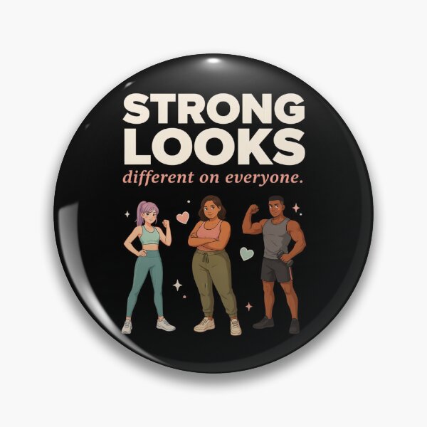 Item preview, Strong looks different on everyone designed and sold by SignumShop.