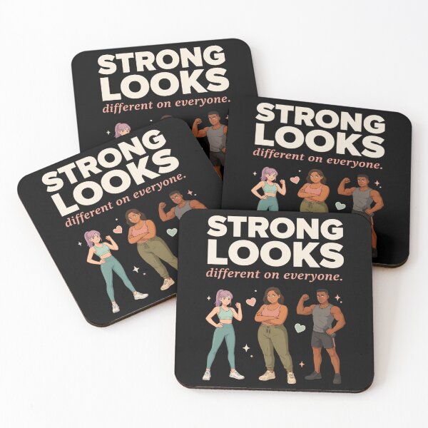Item preview, Strong looks different on everyone designed and sold by SignumShop.