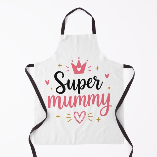 Item preview, Super Mummy – Cute Mother’s Day Crown & Heart Design designed and sold by jomanadesigns.